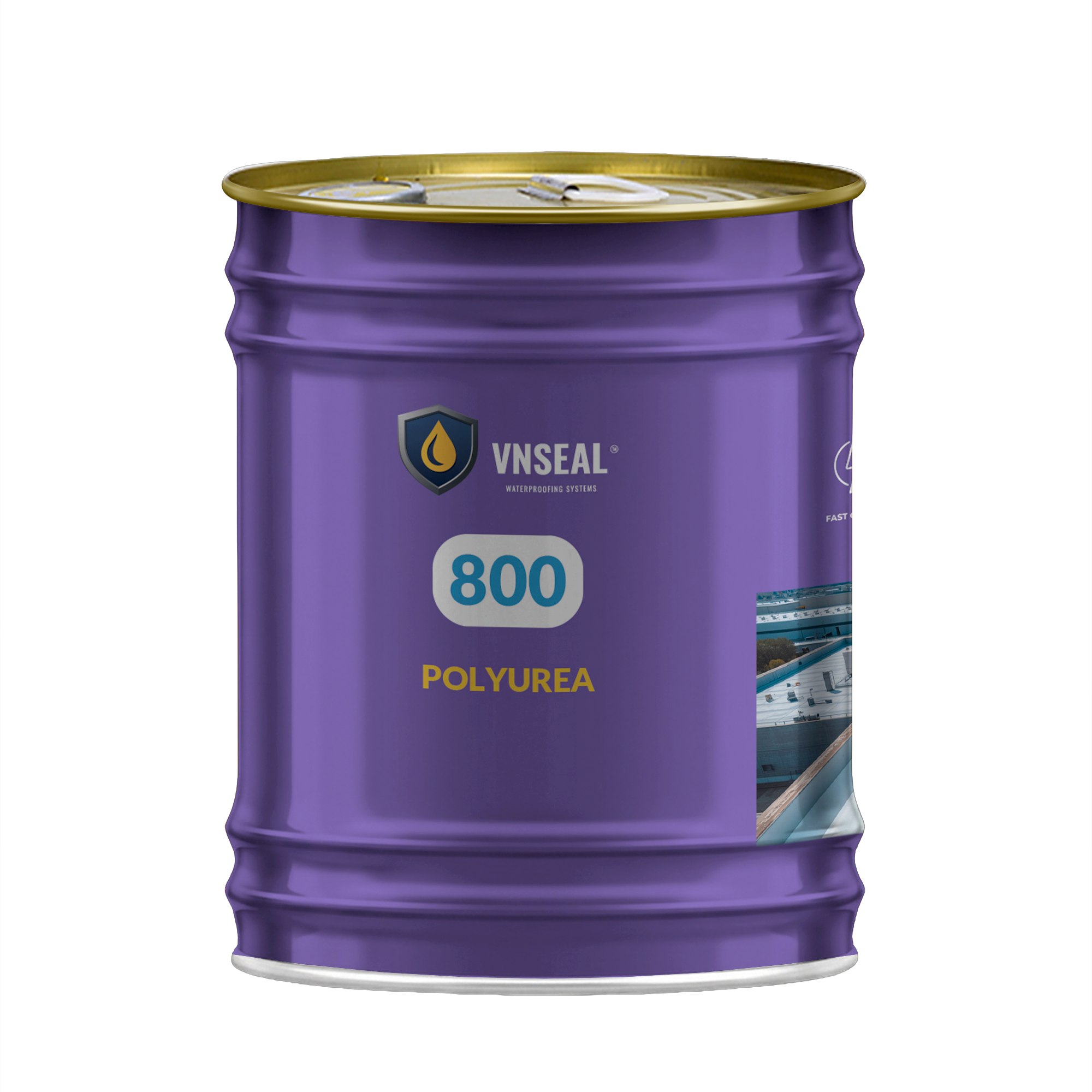 VNSEAL 800 Lớp phủ chống thấm Polyurea 1 thành phần