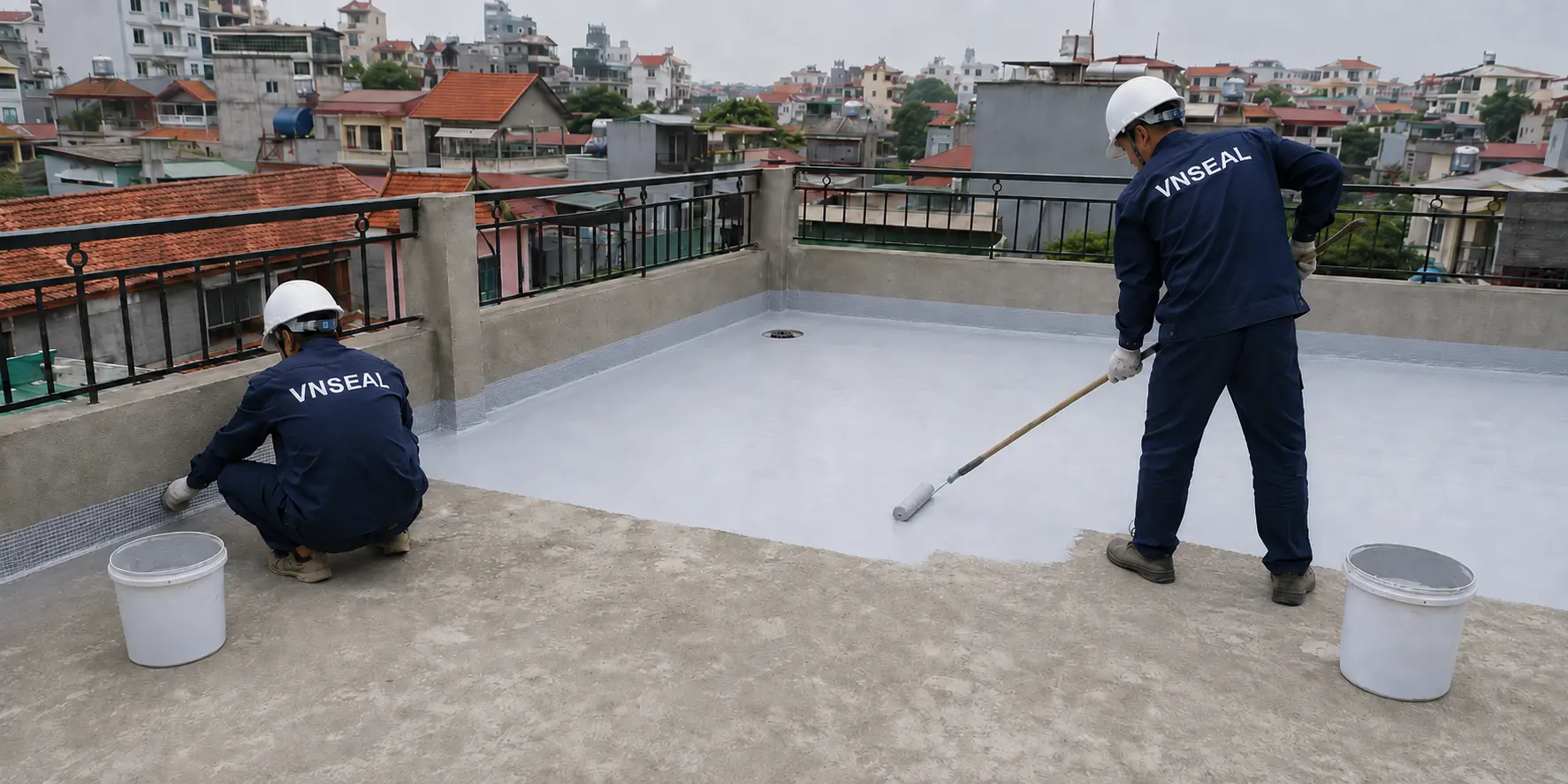 Giải pháp chống thấm cho công trình dân dụng & công nghiệp